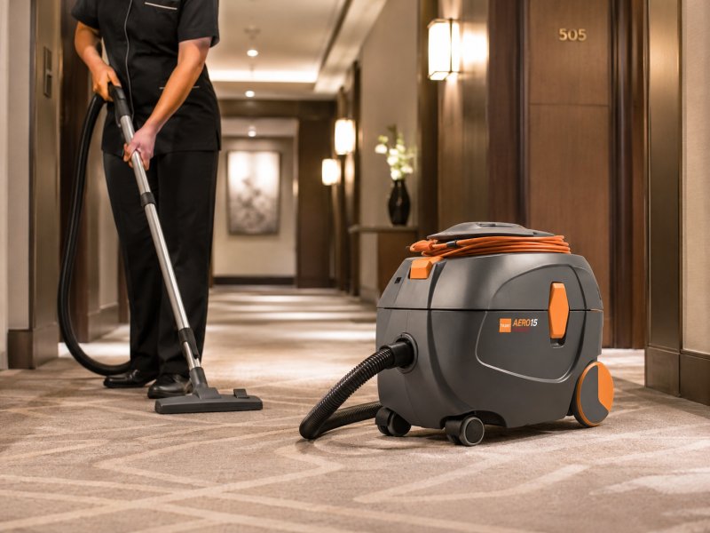 Czym odkurzać lobby, recepcję i strefy wspólne w hotelu?